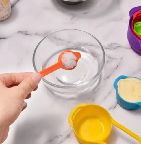 Alta Calidad Set De 6 Cucharas Tazas Medidoras Para Cocina