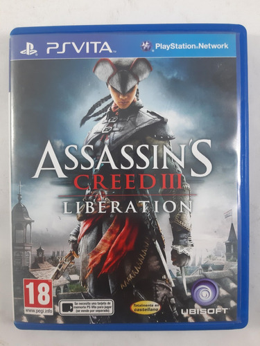 Juego Assasins Creed Liberation Ps Vita Fisico Usado