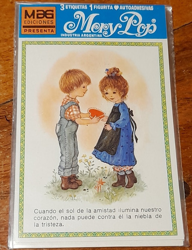 Etiquetas Autoadhesivas Mery Pop Paquete Nuevo Año 1980- A10