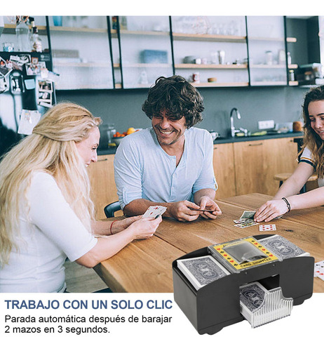 Barajador For Cartas Automático For Fiestas Y Club En Casa