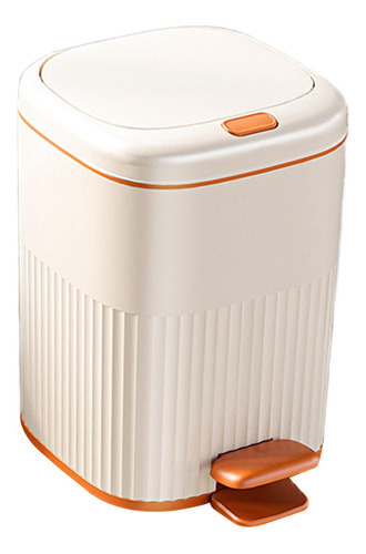 Cubo De Basura Con Pedal Para Cocina, Cesta De Papel, 10l