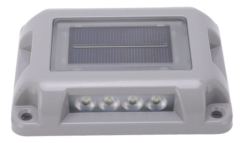 Lámpara Subterránea Impermeable Led Ip65 Con Luz Solar Blanc
