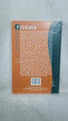 Livro Psicologia Corporal Volume 9 - José Henrique Volpi ; Sandra Mara Volpi - Editora Centro Reichiano (Usado)