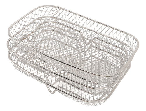 Estante Para Freidora De Acero Inoxidable, Cesta Multifuncio