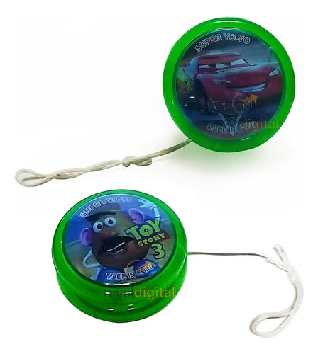 Set X 4 Yoyo Cars Toy Story Surtidos Souvenir Cumpleaño Niño