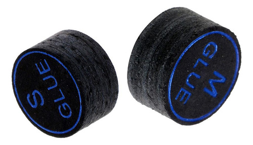 Puntas De Billar De Material Cuero De Billar Negro 13mm