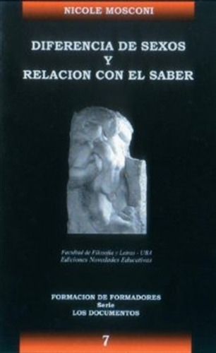 Diferencia De Sexos Y Relacion Con El Saber (tomo 7)