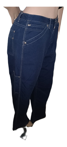 Pantalon Blue Jean Dama Con Bolsillos