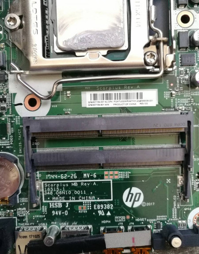 Bios Elitedesk 800 G3 Mini Scorpius Rev A 16515-1 348.06n10