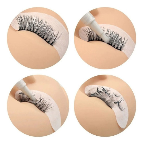 Extensiones De Pestañas Removedor Cepillo Gel Profesional Transparente