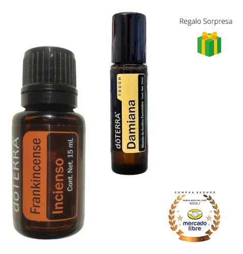 Frankincense (incienso) + Damiana Doterra Aceites Esenciales
