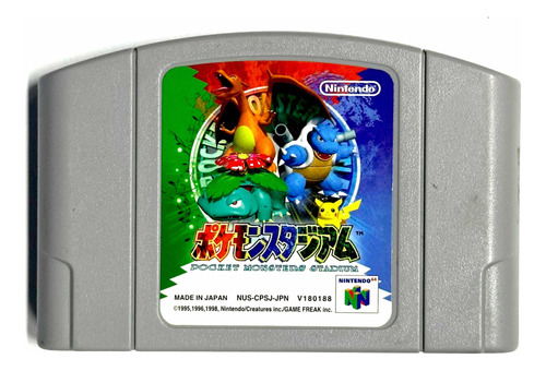 Pokémon Stadium Jp - Juego Original De Nintendo 64