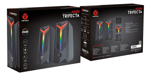 Cornetas Fantech Trifecta Gs301 2.0 Estereo