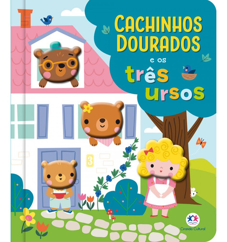 Livro Toque E Sinta Cachinhos Dourados E Os Três Ursos