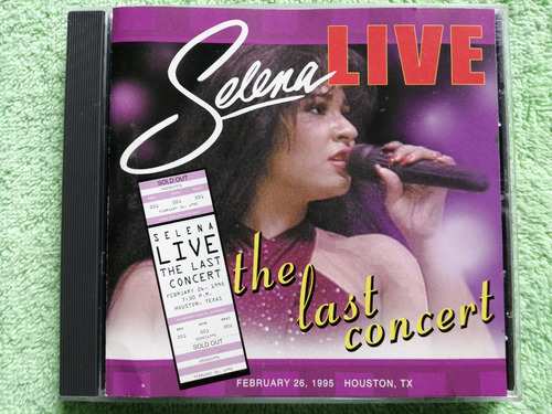 Eam Cd Selena Live The Last Concert 1995 February Houston Tx