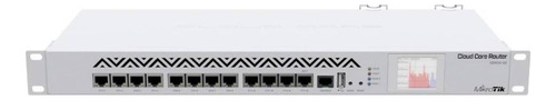 Router MikroTik Cloud Core CCR1016-12G blanco 100V/240V