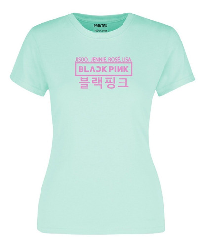 Polera Mujer Estampada Blackpink