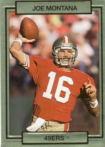 1990 Action Packed Joe Montana San Francisco 49ers