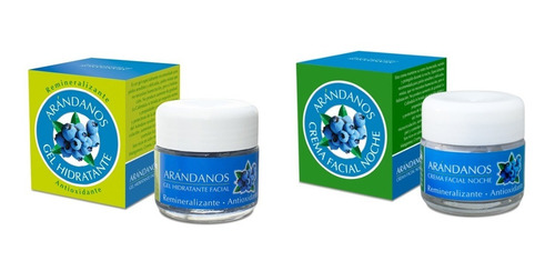 Crema Facial Arándanos Pack Día Y Noche