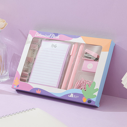 Set De Papelería Con Grapas Para Compañeros De Trabajo Y Est