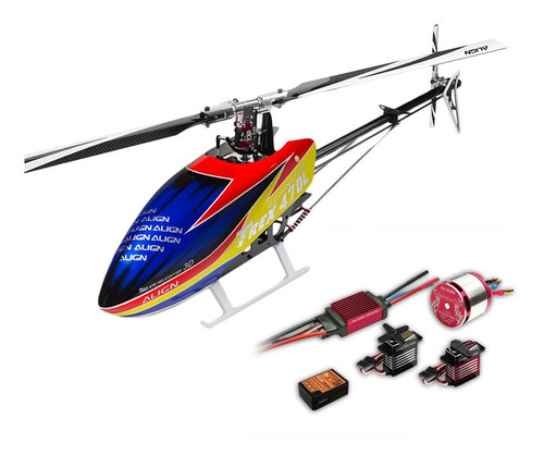 Align T-rex 470lt Helicóptero Dominator Super Combo 450l Ver