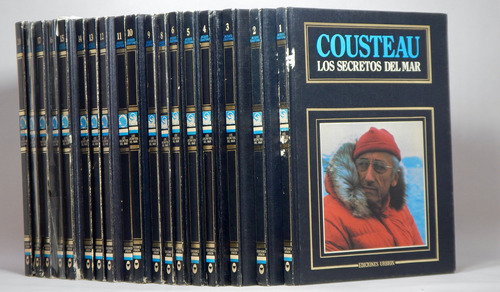 Los Secretos Del Mar 18 Tomos Jacques Yves Cousteau 1982 Ak4