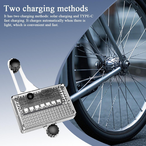 Luces De Neumáticos En Bicicleta Luces De Radios De Ciclo Lu