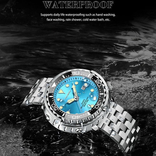 Relojes De Cuarzo Inoxidable Luminosos De Lujo Foxbox