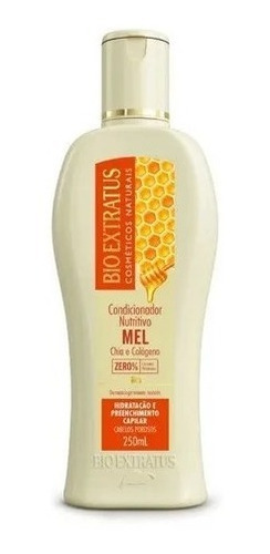Shampoo E Condicionador Nutritivos Mel Bio Extratus 250ml