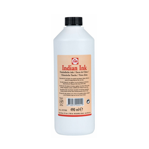 Tinta China Talens Botella 490 Ml - Mosca