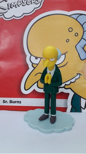Figura - The Simpson - Sr. Burns  N° 6 + Fascículo