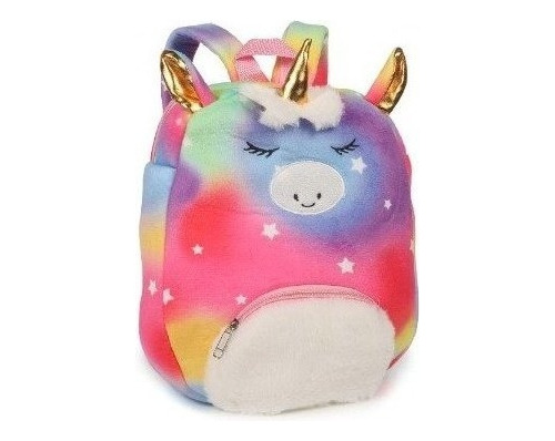 Mochila N 12 Infantil Escolar Unicornio Trendy ELG 51319