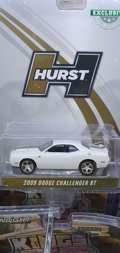 2009 Dodge Challenger Rt Blanco Greenlight 1/64