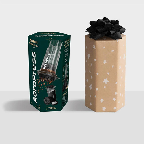 Cafeteira Aeropress Go Plus Portátil Para Viagens Preta