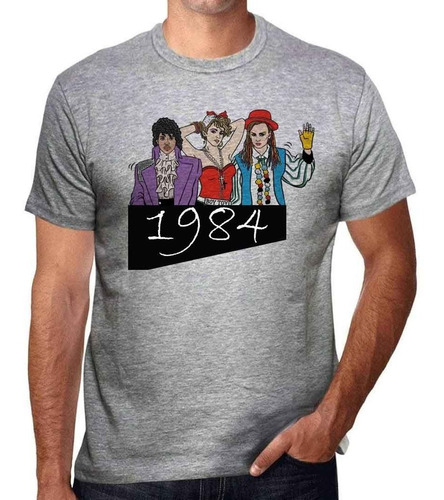 1984 Iconos Pop Musica Remera Unica Diseño Exclusivo