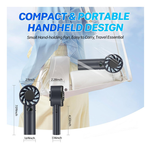 Ventilador Portátil De Huracán, Ventiladores De Enfriamiento