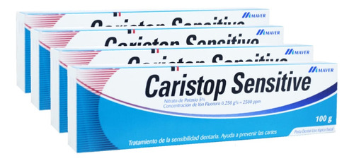 4 Pastas  Caristop Sensitive- Envío Gratis-100% Original