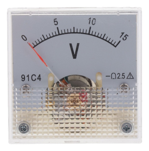 Medidor De Voltaje Analógico 0-15v