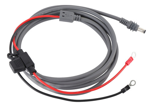Cabo De Alimentação Dc Retangular 30a Terminal Circular 18aw