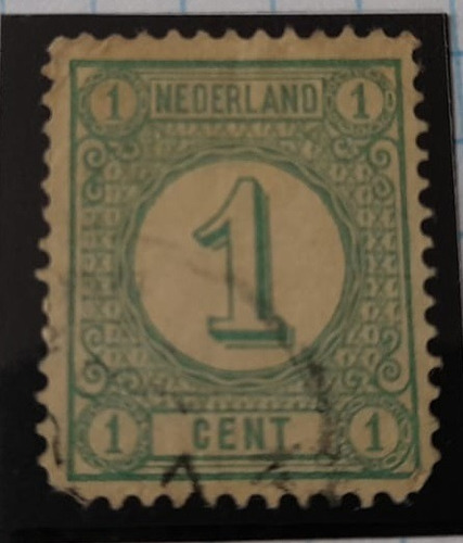 Sello Postal Holanda - 1876 - New Daily Stamp