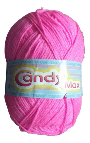 Estambre Candy Max Tamm Madeja De 200 Grs Crochet Color Rosa Pastel