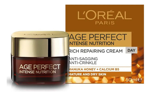 Crema Facial Reparadora Día Age Perfect Nutrición Intensa+60