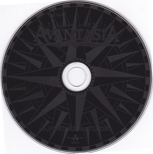Tobias Sammets Avantasia Angel Of Babylon Cd Versión Del Álbum Estándar