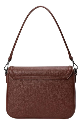 Bolsa Feminina Santa Lolla Soft Alça Dupla Media Marrom