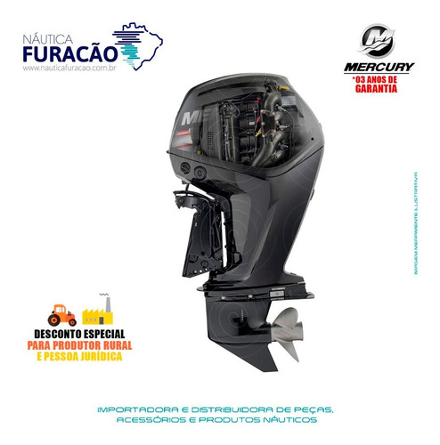 Motor De Popa Mercury 4 Tempos 115hp Ecxlpt Efi Ct