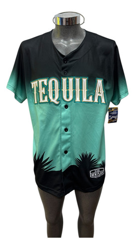 Jersey Original New Play Beisbol Charros De Jalisco Tequila