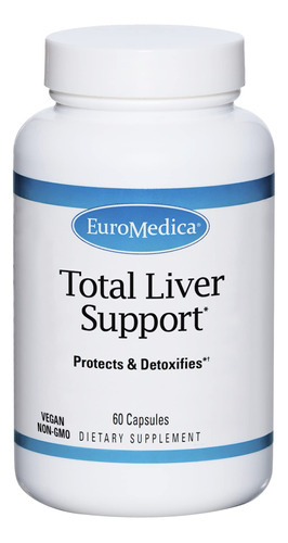 Euromedica Total Liver Support - 60 Capsulas - Apoya La Func