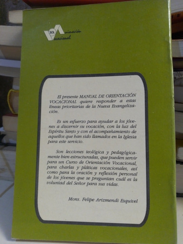 Manual De Orientación Vocacional - Equipo Animación (Usado)