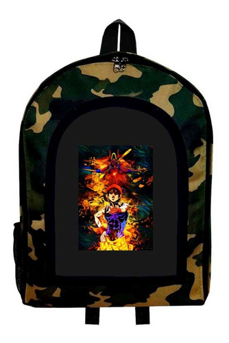 Mochila Camuflada Jojos Bizarre Adventure A25