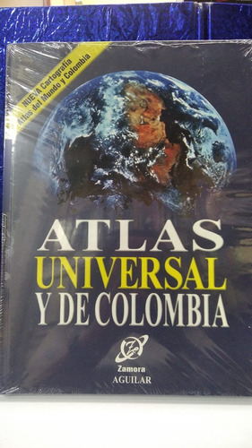 Libro Atlas Universal Y De Colombia Nueva Cartografía 